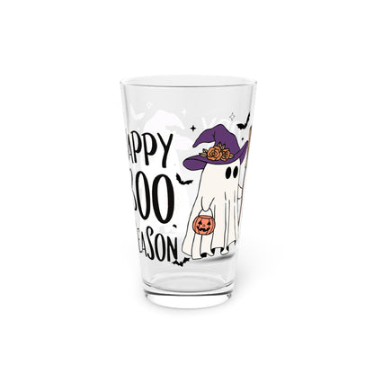 Pint Glass, 16oz - Halloween - Little Ghost - 21