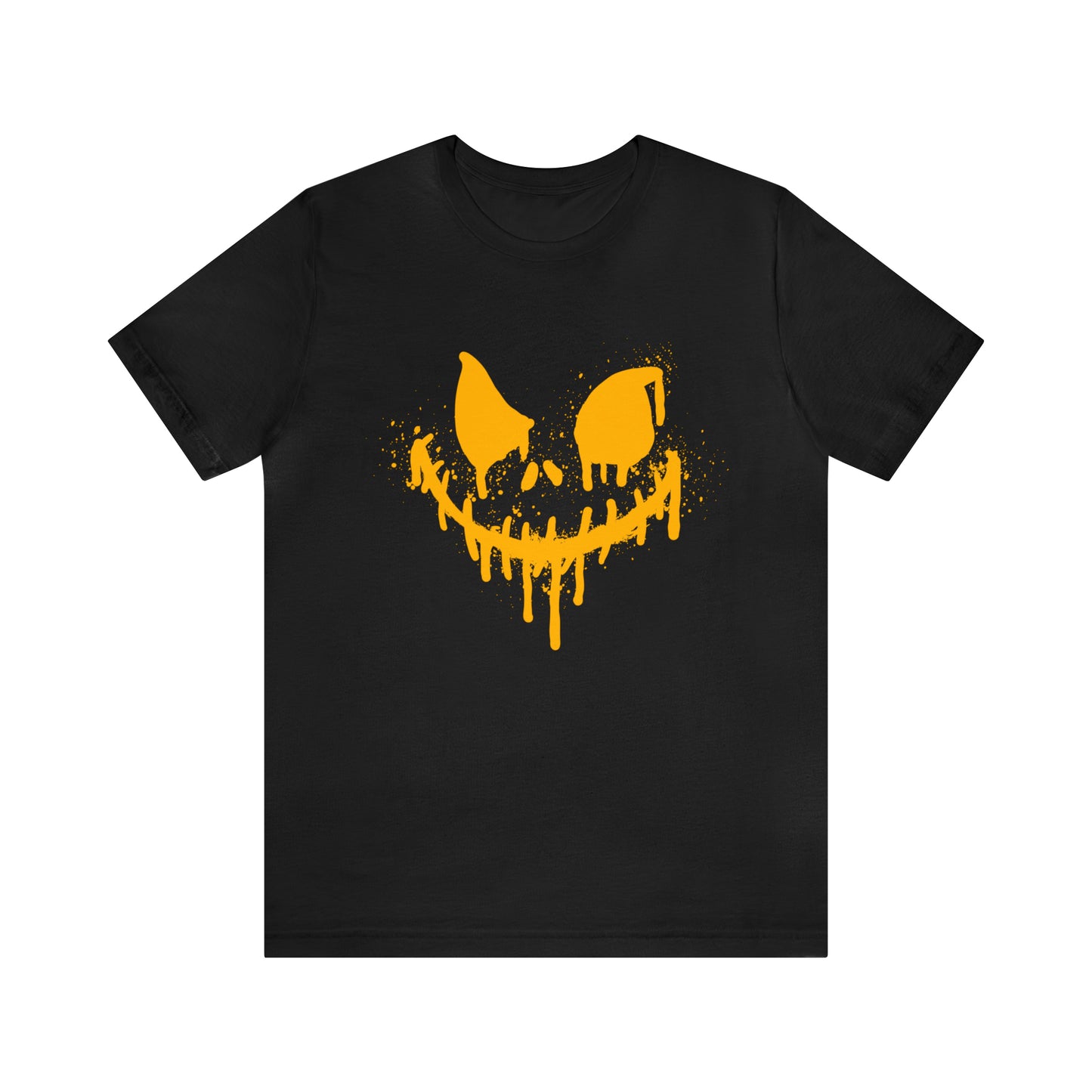 Unisex Jersey Short Sleeve Tee - Halloween Horror face - 03