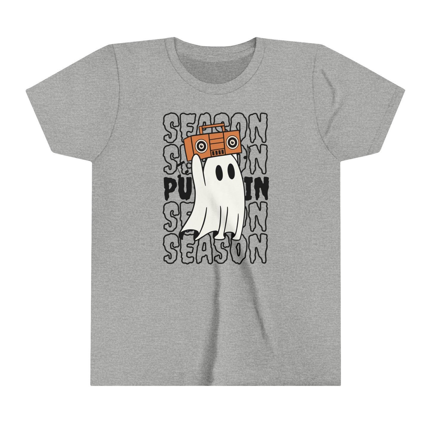 Camiseta de manga corta juvenil - Halloween - Pequeño fantasma - 15