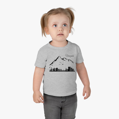 Infant Cotton Jersey Tee - Silhouette of Caracas