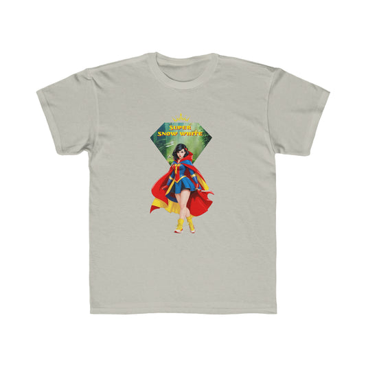 Camiseta de corte regular para niños - Princesas Heroína Blancanieves - 04
