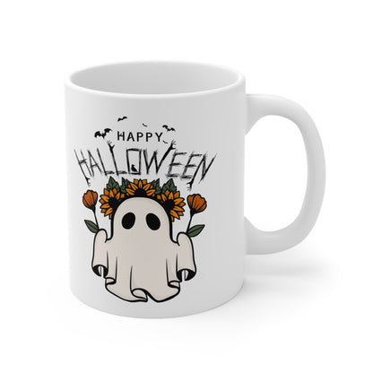 Ceramic Mug 11oz - Halloween - Little Ghost - 03