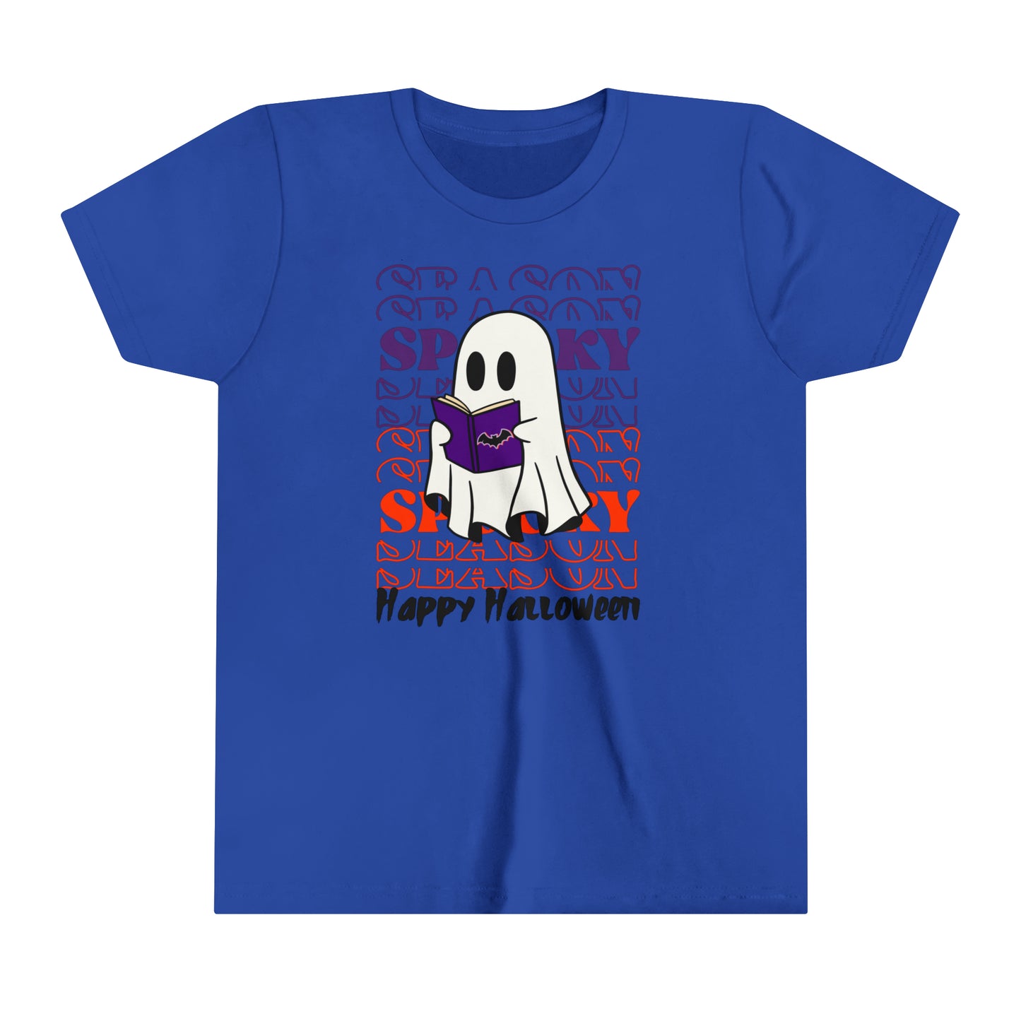 Youth Short Sleeve Tee - Halloween - Little Ghost - 07