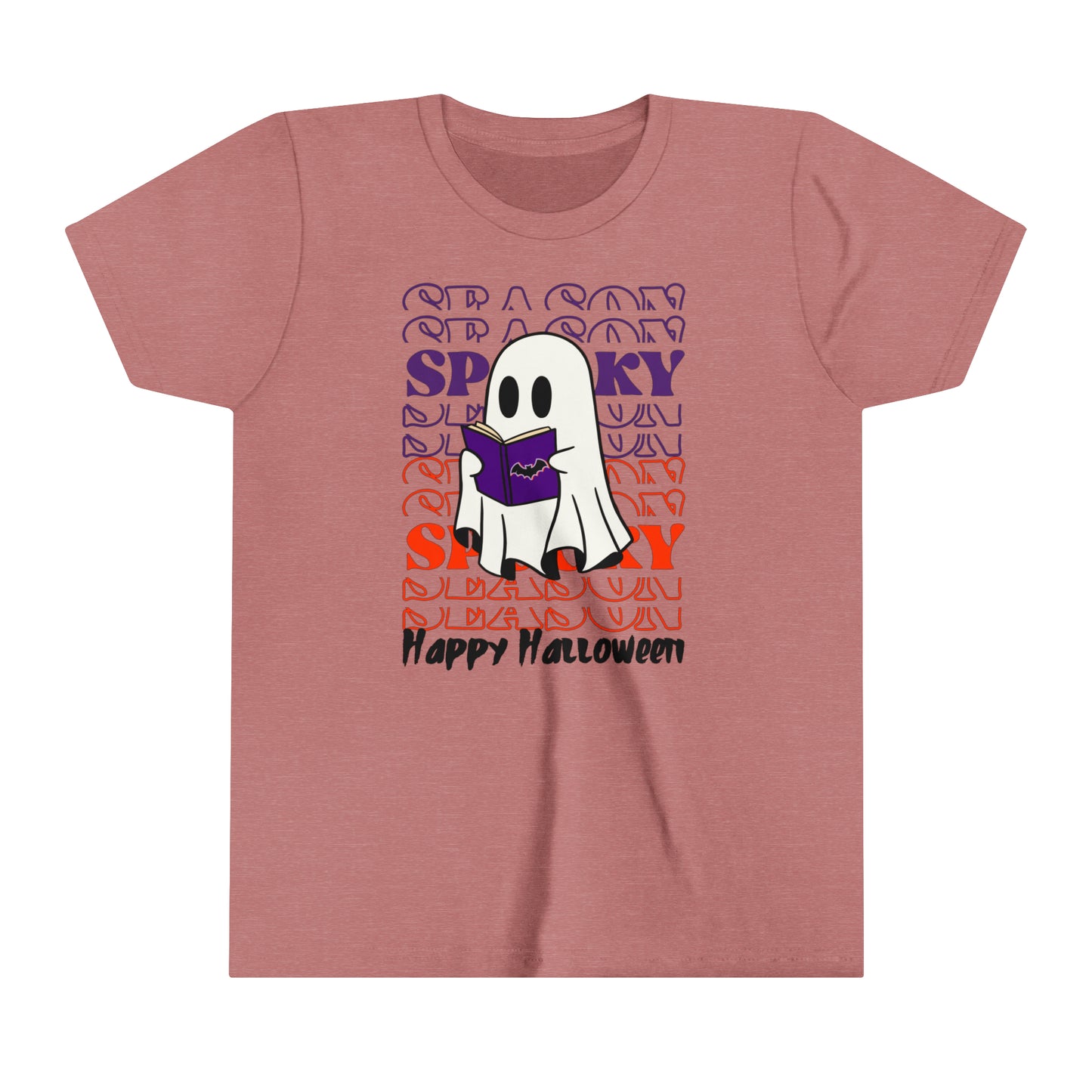 Youth Short Sleeve Tee - Halloween - Little Ghost - 07