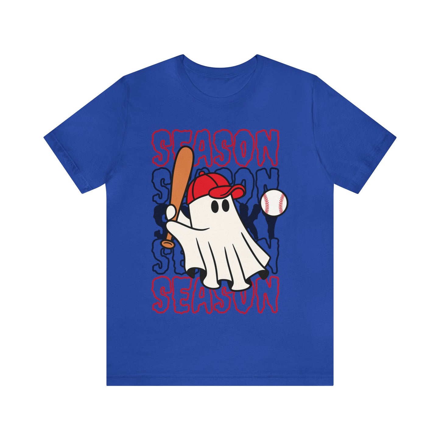 Camiseta de manga corta de jersey unisex - Halloween - Pequeño fantasma - 19