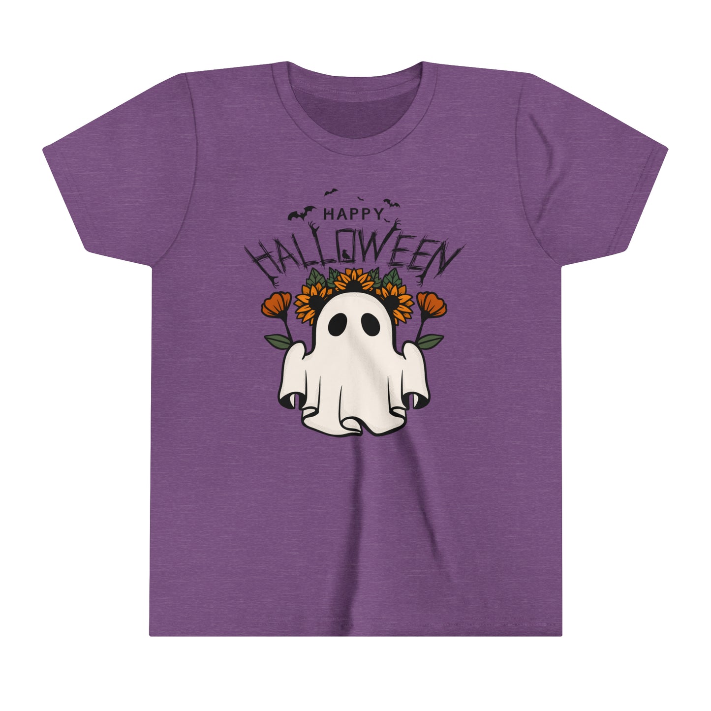 Camiseta de manga corta juvenil - Halloween - Little Ghost - 03