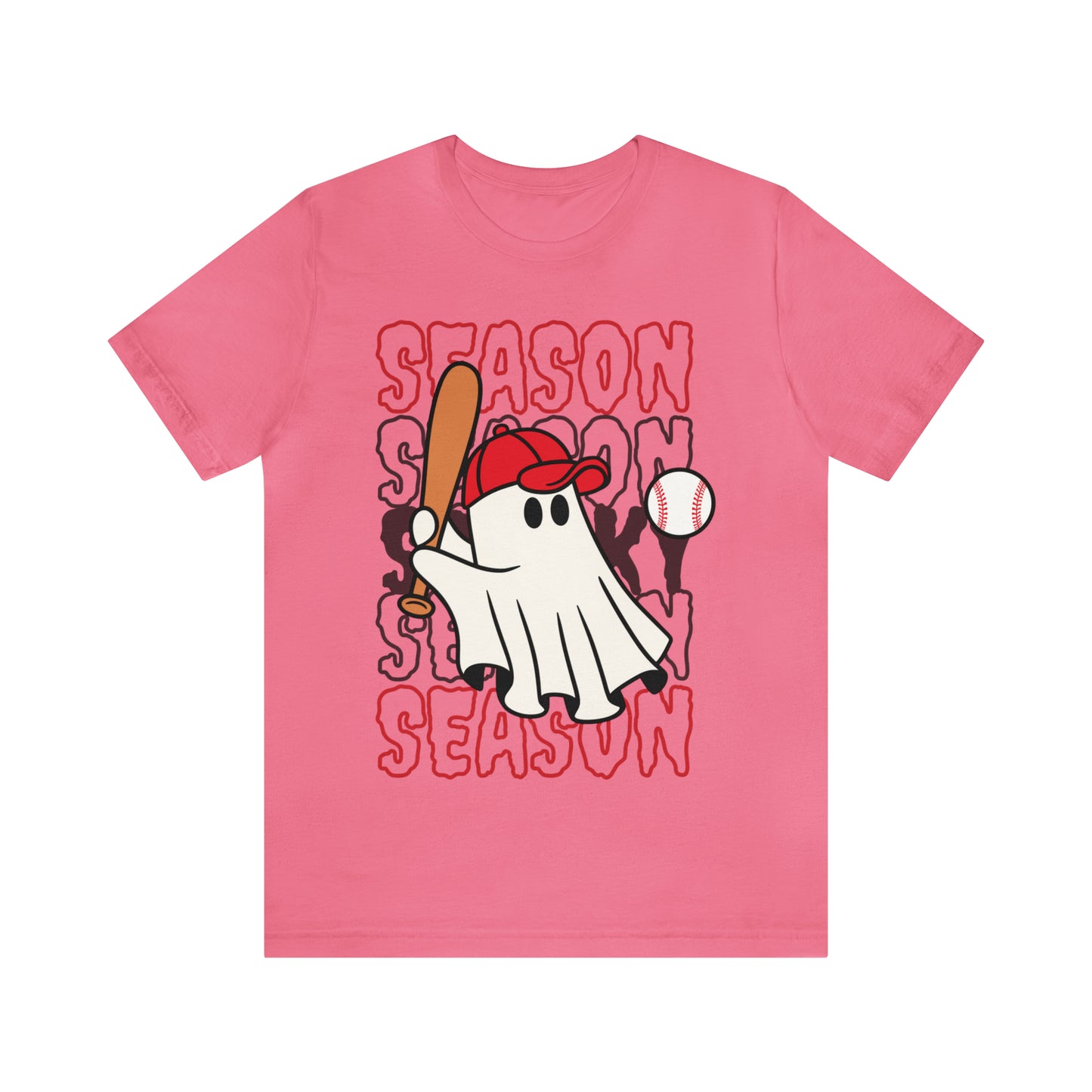 Camiseta de manga corta de jersey unisex - Halloween - Pequeño fantasma - 19