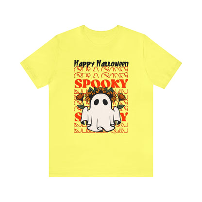 Camiseta de manga corta Unisex Jersey - Halloween - Pequeño Fantasma - 11