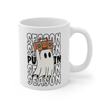 Ceramic Mug 11oz - Halloween - Little Ghost - 15