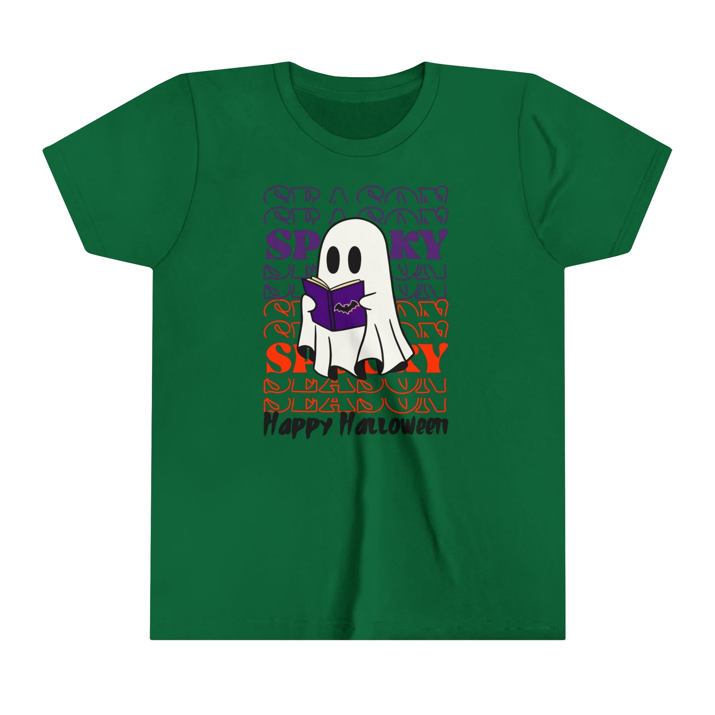 T-shirt à manches courtes pour jeunes - Halloween - Petit Fantôme - 07