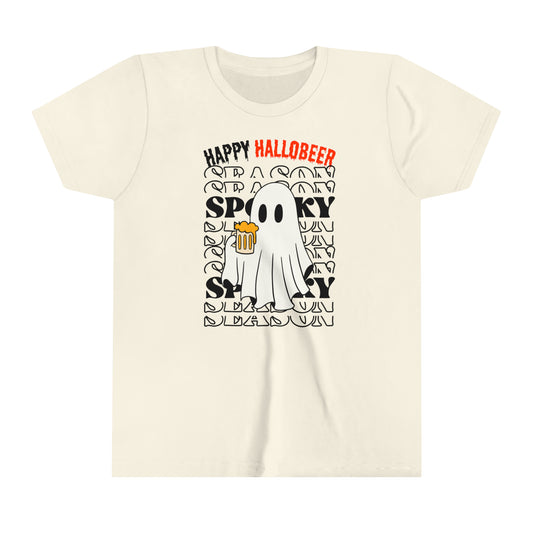 Youth Short Sleeve Tee - Halloween - Little Ghost - 01