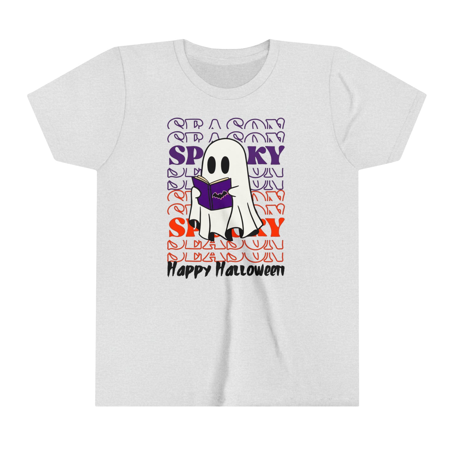 Camiseta de manga corta juvenil - Halloween - Little Ghost - 07