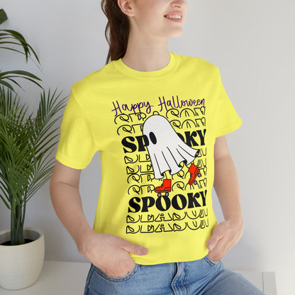 Camiseta de manga corta unisex Jersey - Halloween - Pequeño fantasma - 10