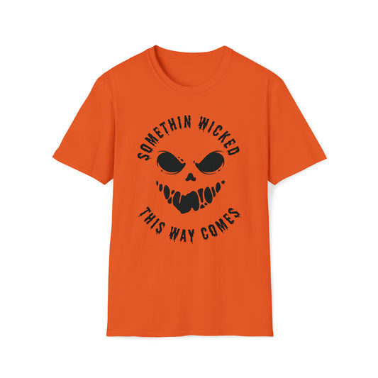 Camiseta Softstyle unisex - Halloween - Algo malvado - 02
