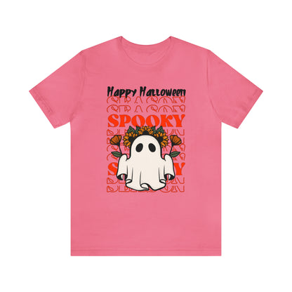 Camiseta de manga corta Unisex Jersey - Halloween - Pequeño Fantasma - 11