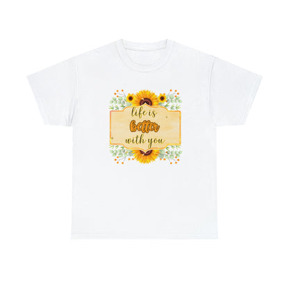 Camiseta unisex de algodón pesado - Amor y libertad - 08