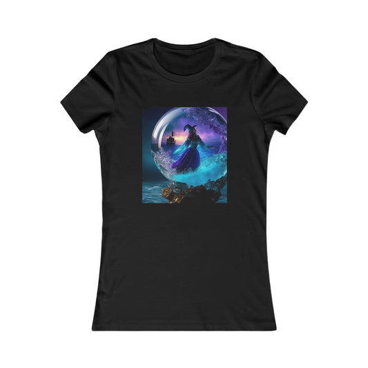 Camiseta favorita de las mujeres - Halloween Witch AI - 01