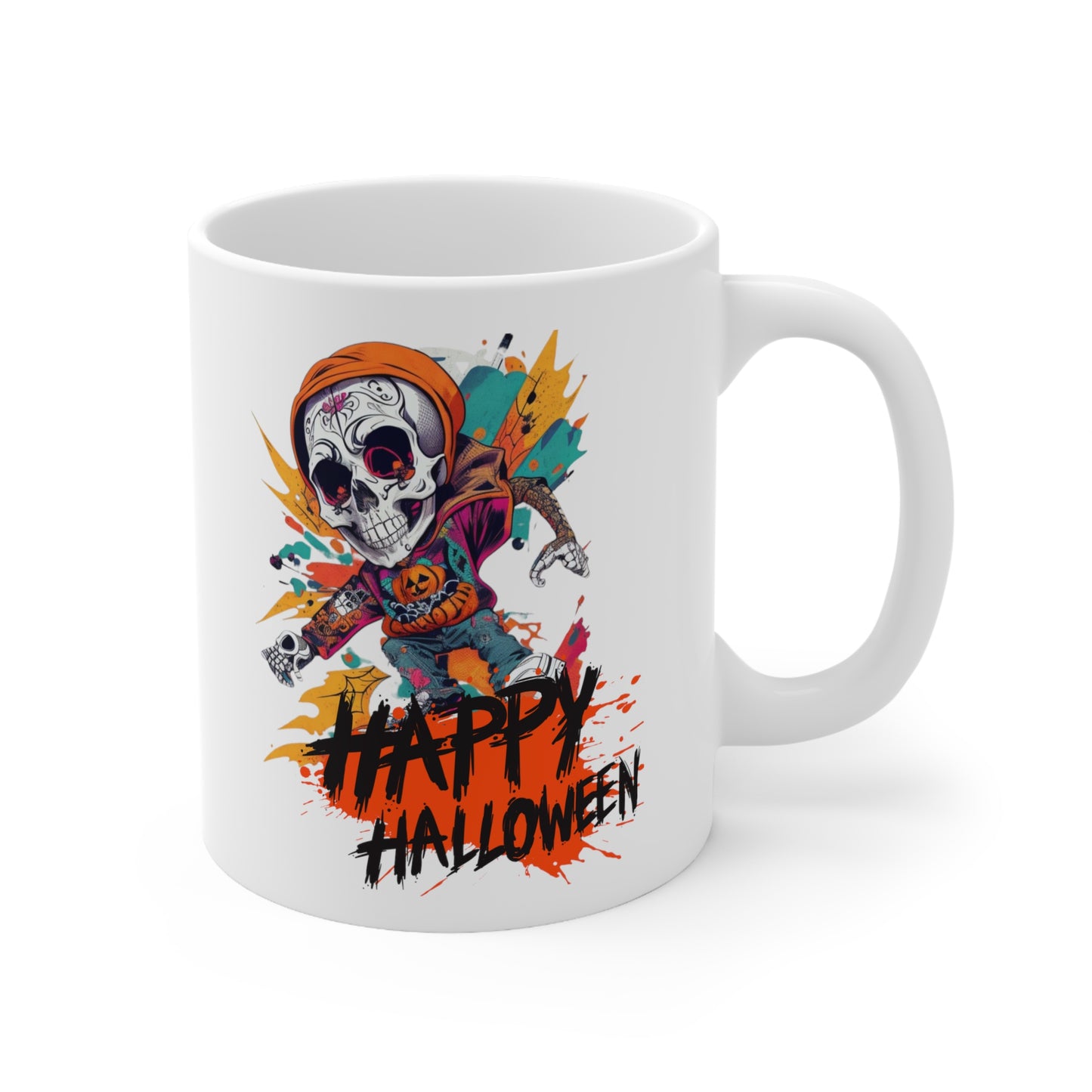 Ceramic Mug 11oz - Halloween - Young skull