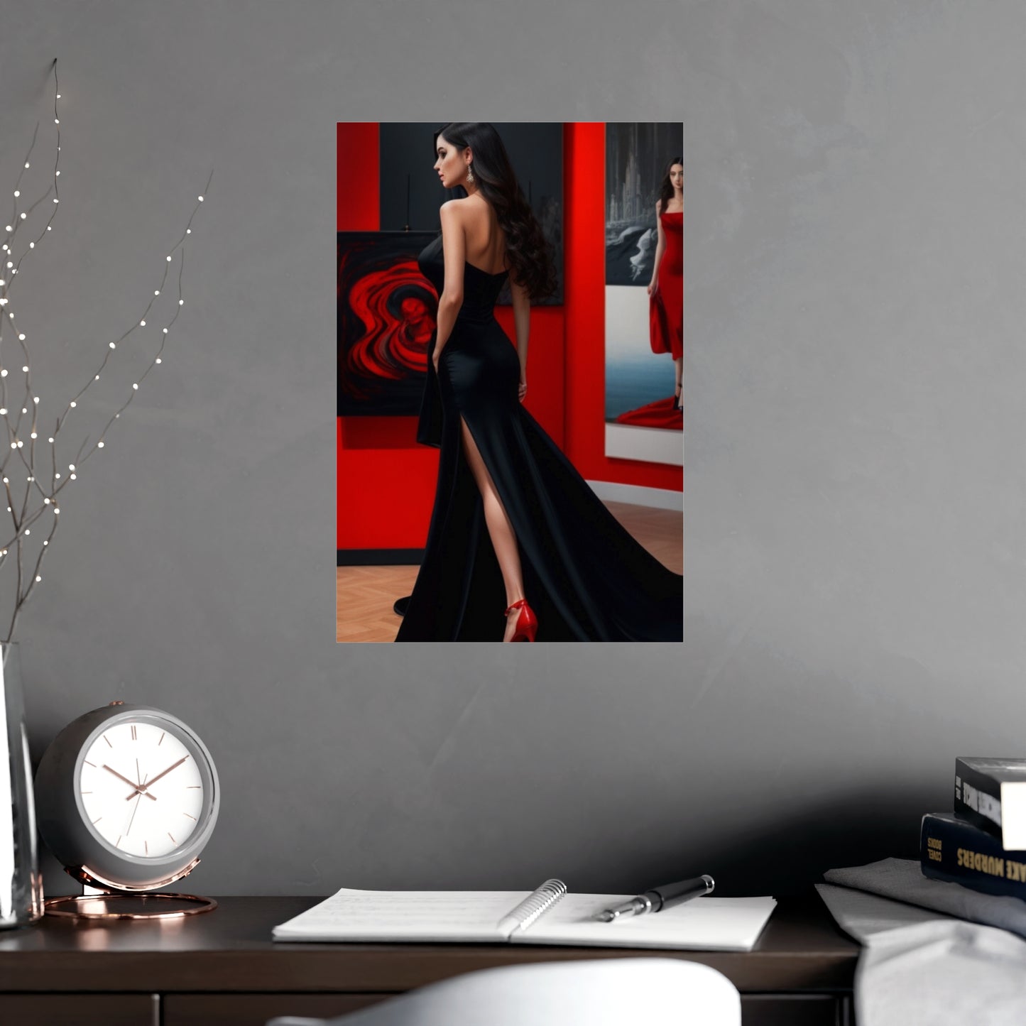 Posters - Elegant woman - Vertical Matte Posters - 01