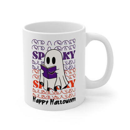 Ceramic Mug 11oz - Halloween - Little Ghost - 07