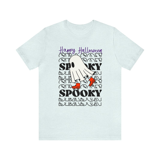 Camiseta de manga corta unisex Jersey - Halloween - Pequeño fantasma - 10