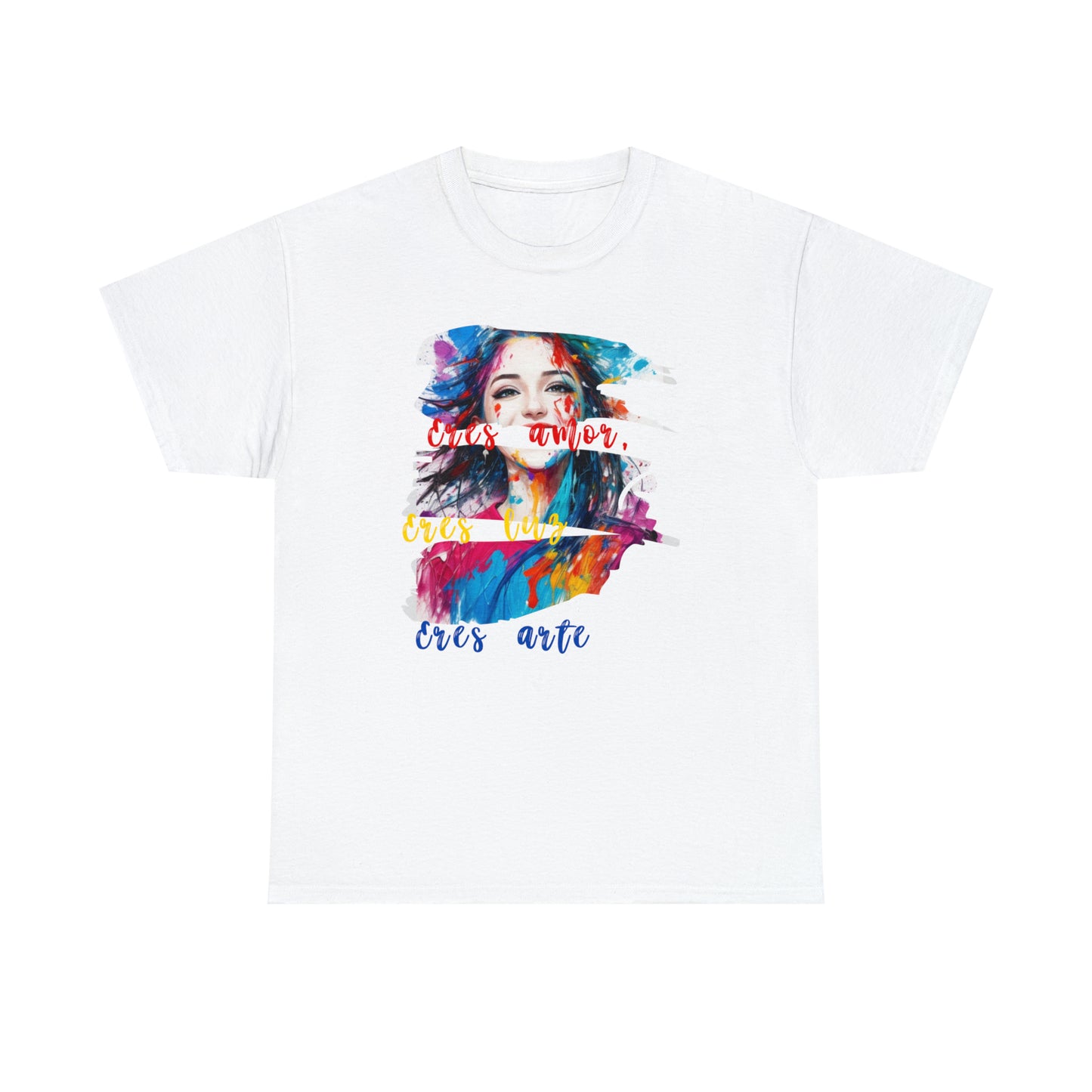 Unisex Heavy Cotton Tee - Love and freedom - 04