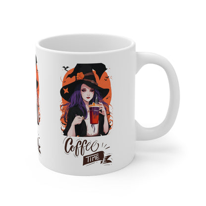 Ceramic Mug 11oz - Halloween Witch - 03