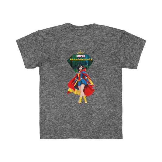 T-shirt Coupe Régulière Enfant - Princesses Héroïne Blanche-Neige - 05