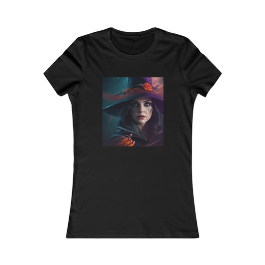 T-shirt préféré des femmes - Halloween Witch AI - 06