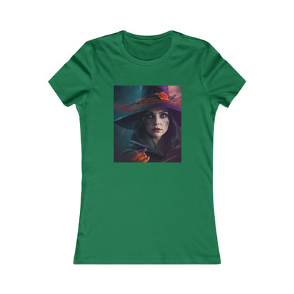 Camiseta favorita de las mujeres - Halloween Witch AI - 06