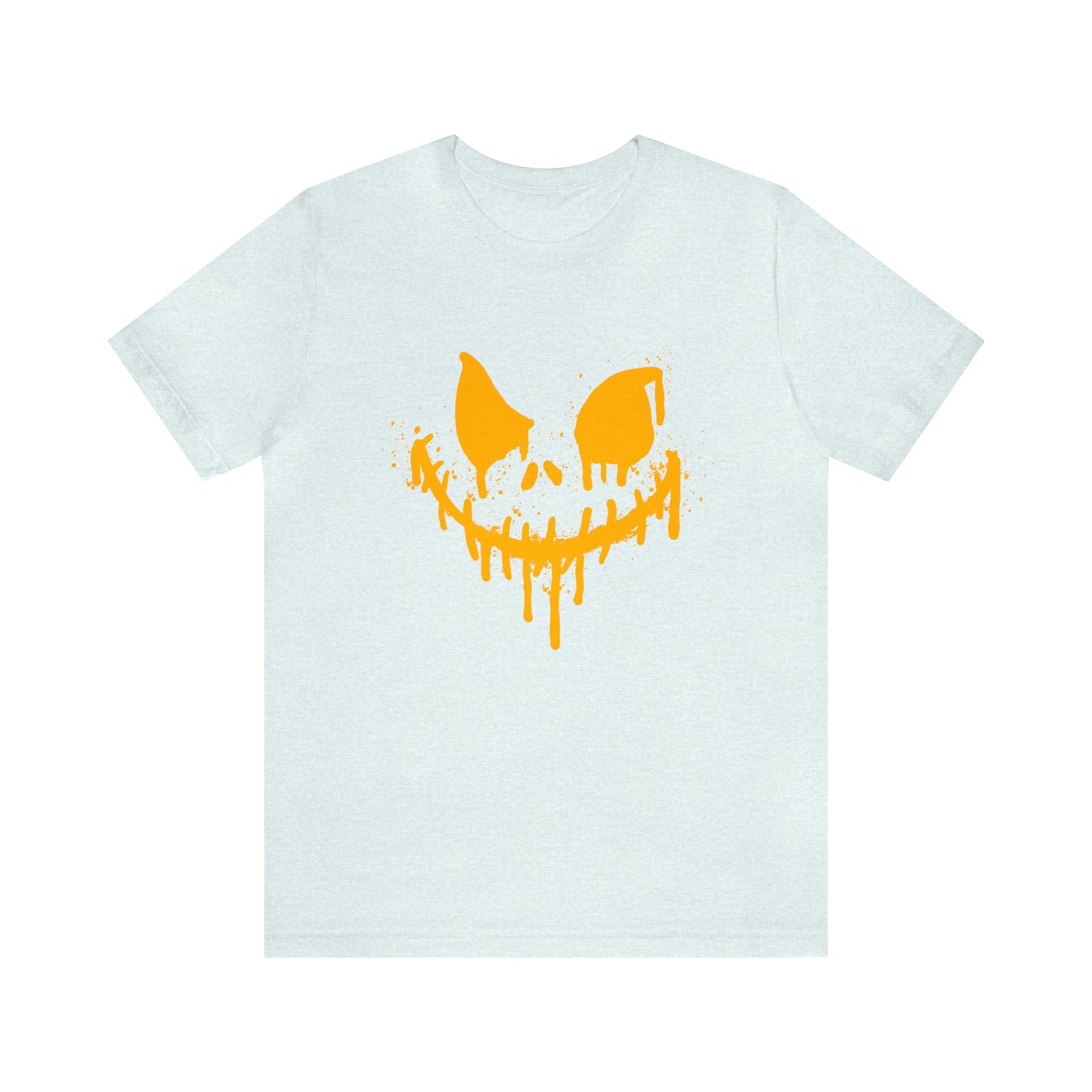 Unisex Jersey Short Sleeve Tee - Halloween Horror face - 03