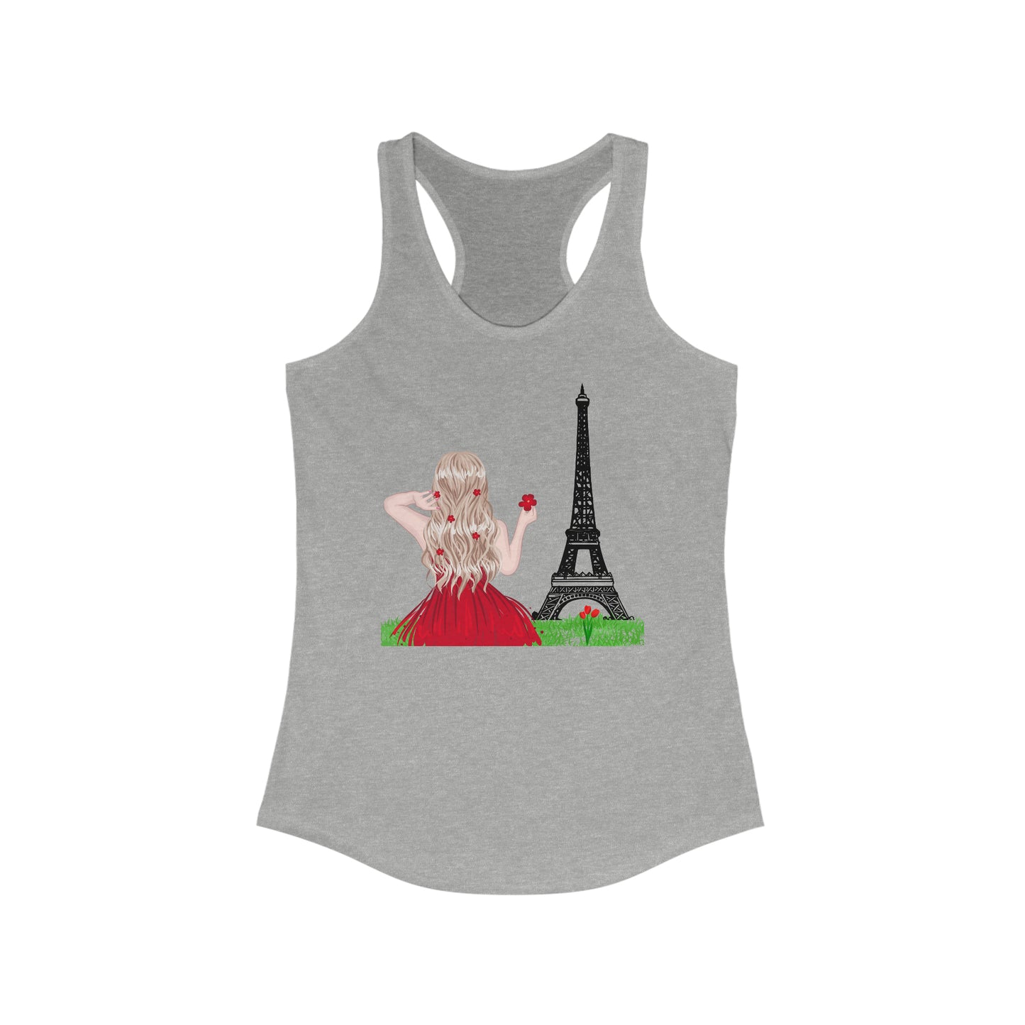 Camiseta sin mangas ideal con espalda cruzada para mujer - Girl in Paris
