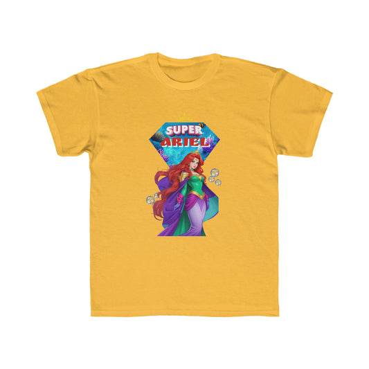 T-shirt coupe régulière pour enfants - Princesses Héroïne Ariel