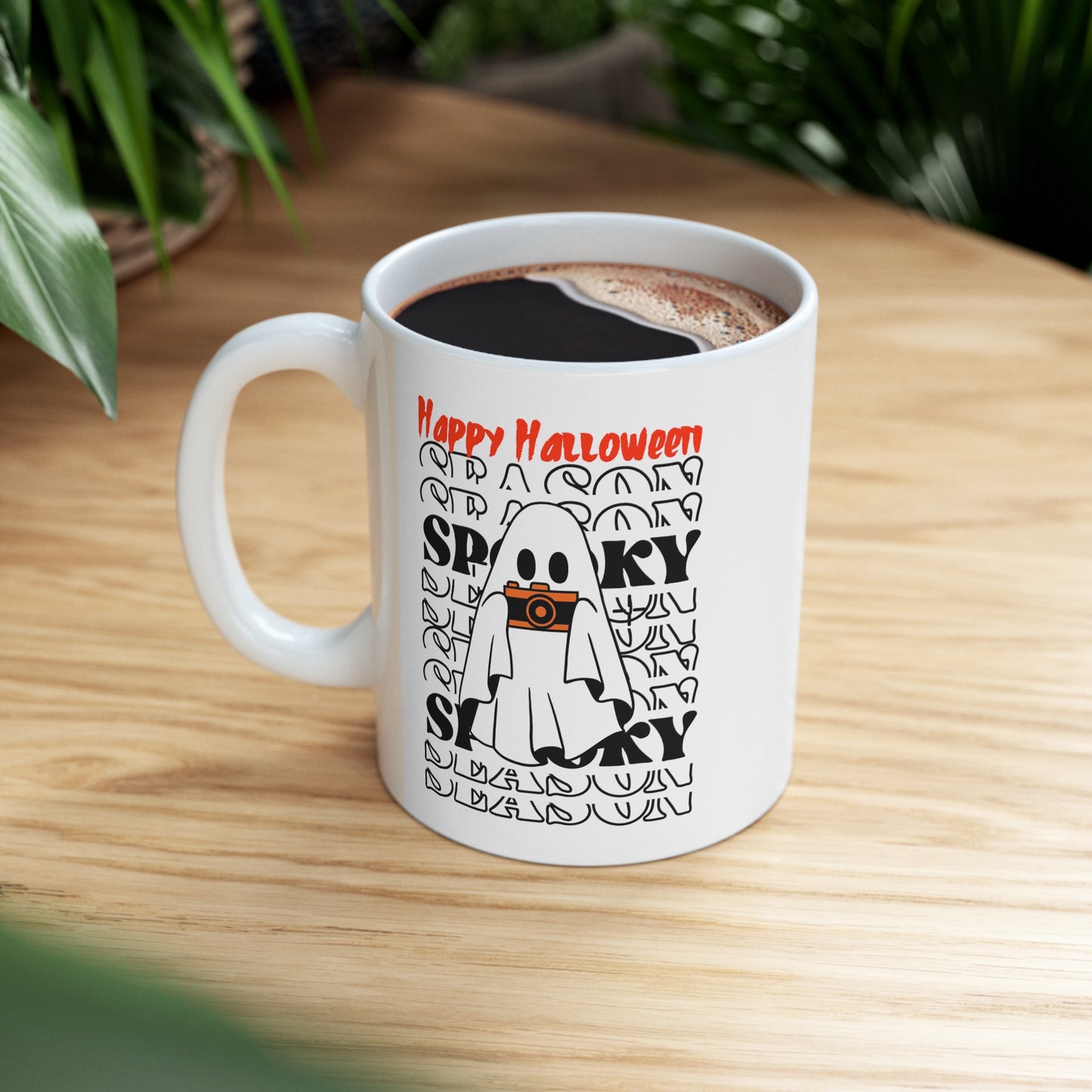 Taza de Cerámica 11oz - Halloween - Pequeño Fantasma - 08