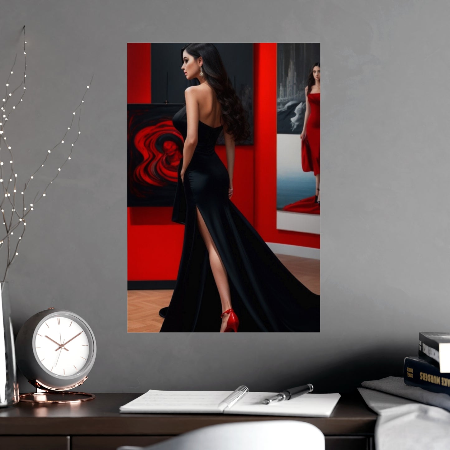 Posters - Elegant woman - Vertical Matte Posters - 01