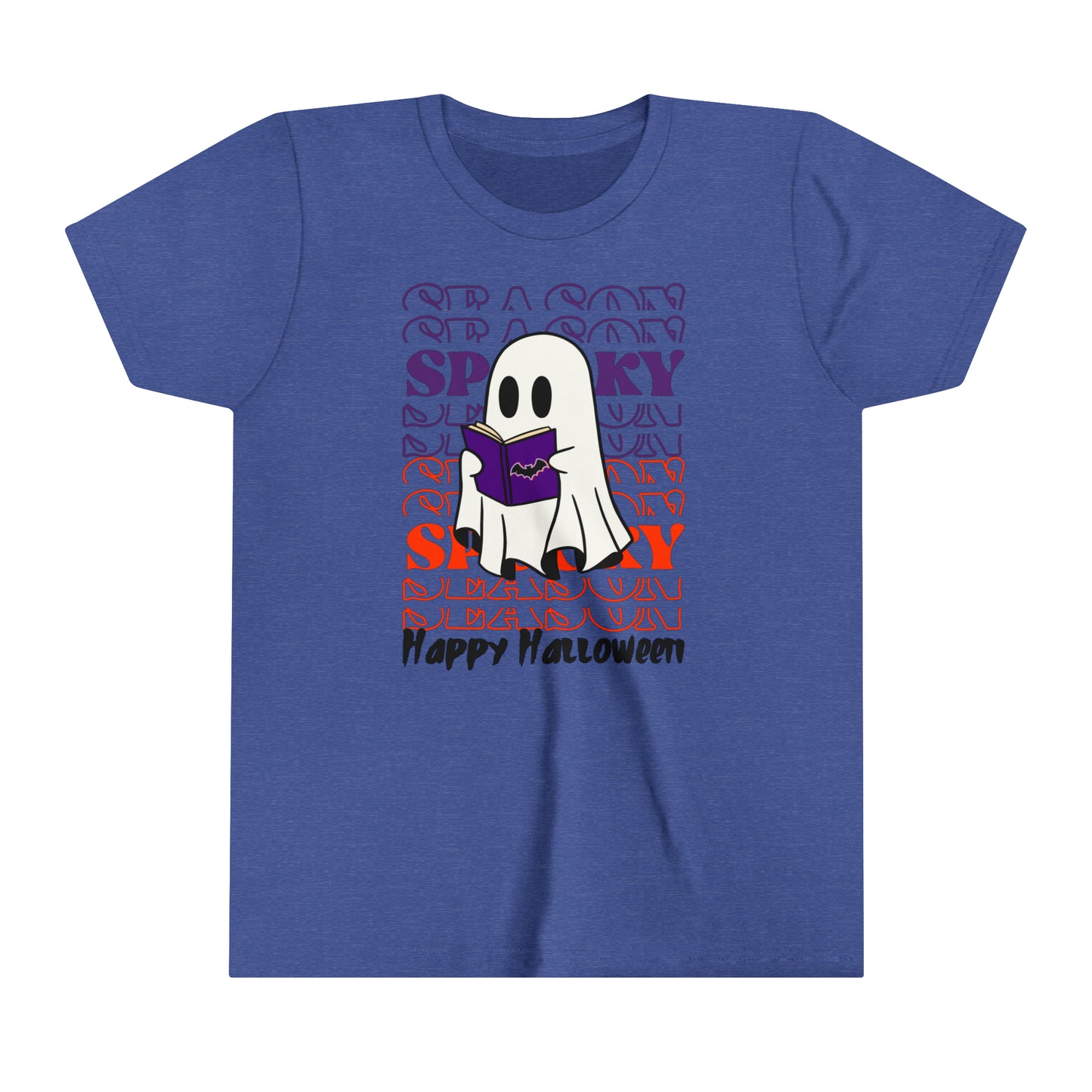 Youth Short Sleeve Tee - Halloween - Little Ghost - 07