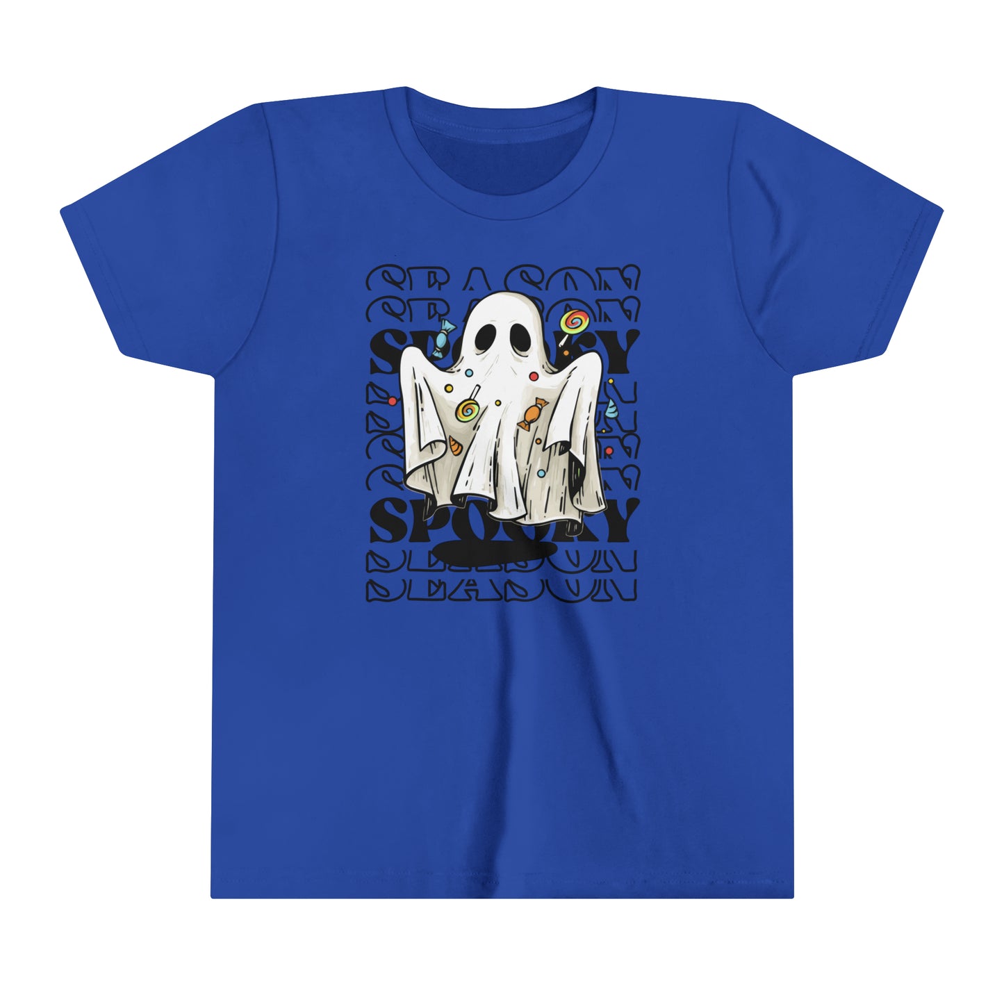 Youth Short Sleeve Tee - Halloween - Little Ghost - 05