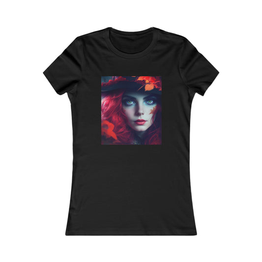 Camiseta favorita de las mujeres - Halloween Witch AI - 04