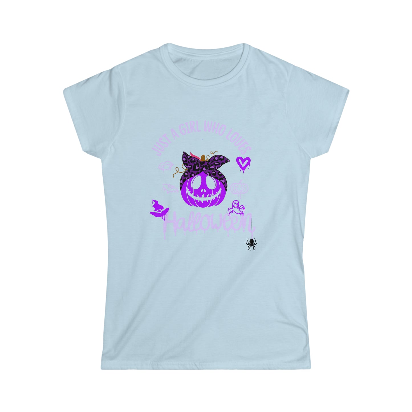 Camiseta Softstyle para mujer - Halloween - Sólo una niña - 02